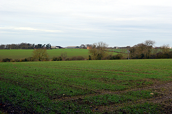 Looking north from the High Street January 2015